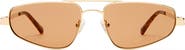 Le Specs Treausure 59mm Oval Sunglasses