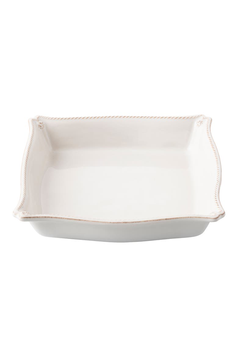 Berry & Thread Whitewash Ceramic Matzoh Plate, Alternate, color, WHITEWASH