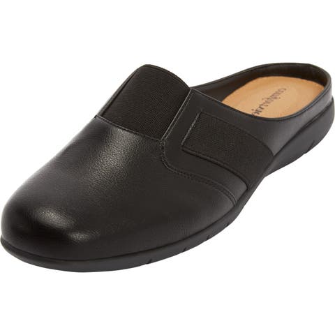 The Sarah Slip On Mule (Wide Widths Available)