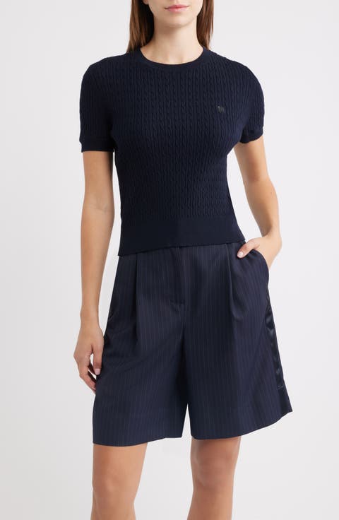 Sheep Cotton Cable Sweater
