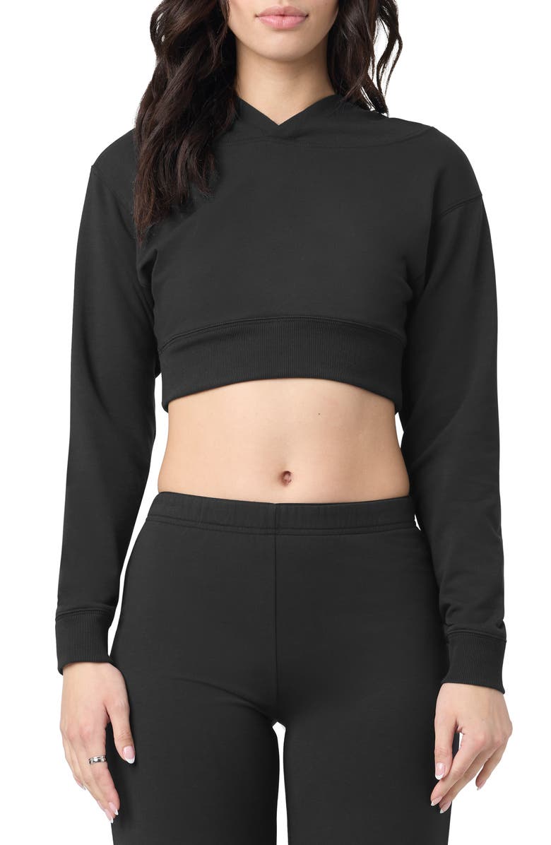 Florence by Mills Gym Crush Hoodie, Main, color, Black