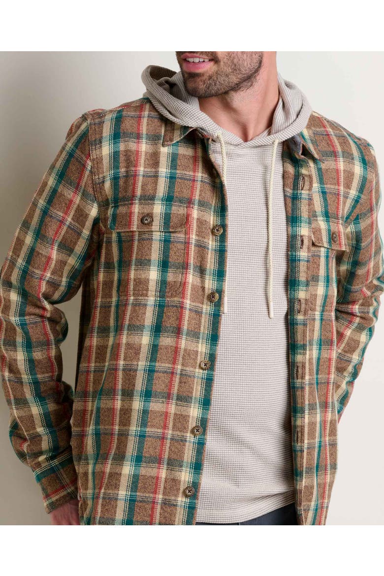 Ranchero Long Sleeve Shirt, Alternate, color, Chestnut II