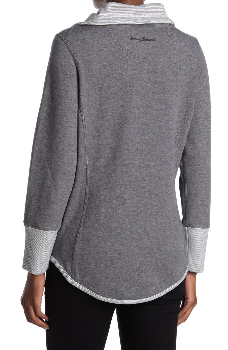 Tommy Bahama Sun Fade Half Zip Pullover, Alternate, color, 