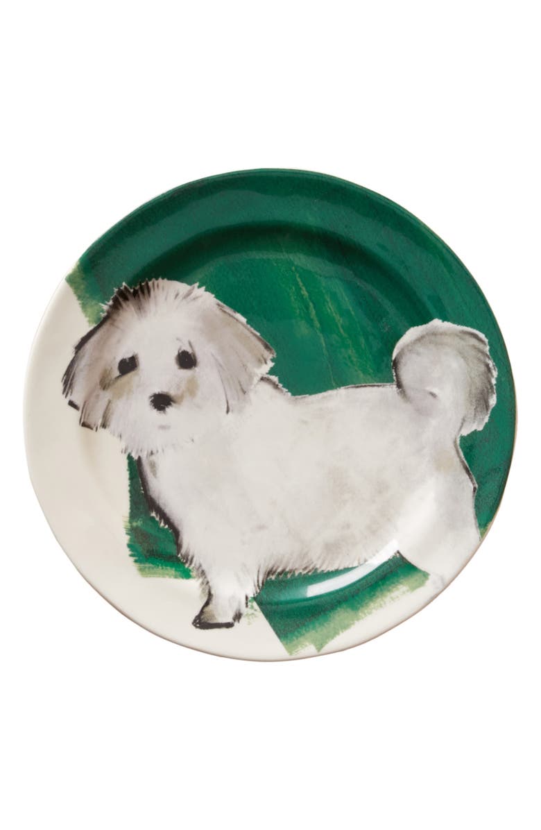Anthropologie Home Anthropologie Dog-a-Day Stoneware Dessert Plate, Alternate, color,