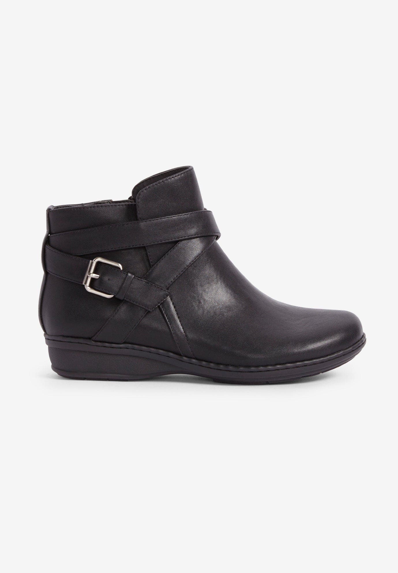 Comfortview The Bronte Bootie, Alternate, color, Black