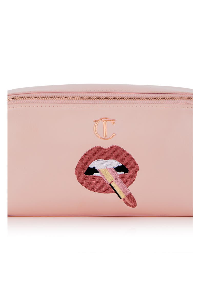 Pillow Talk Cosmetics Bag, Alternate, color, PINK