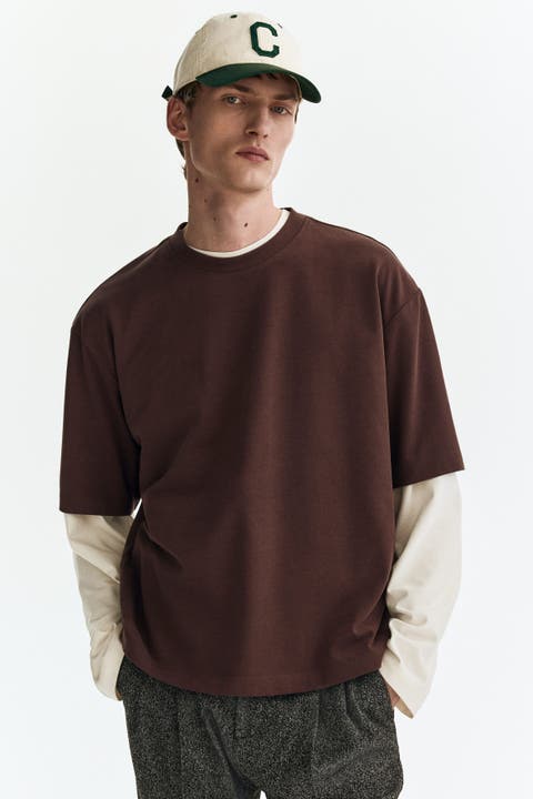 Loose Fit Boxy-style T-shirt