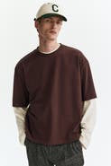 H&M Loose Fit Boxy-style T-shirt