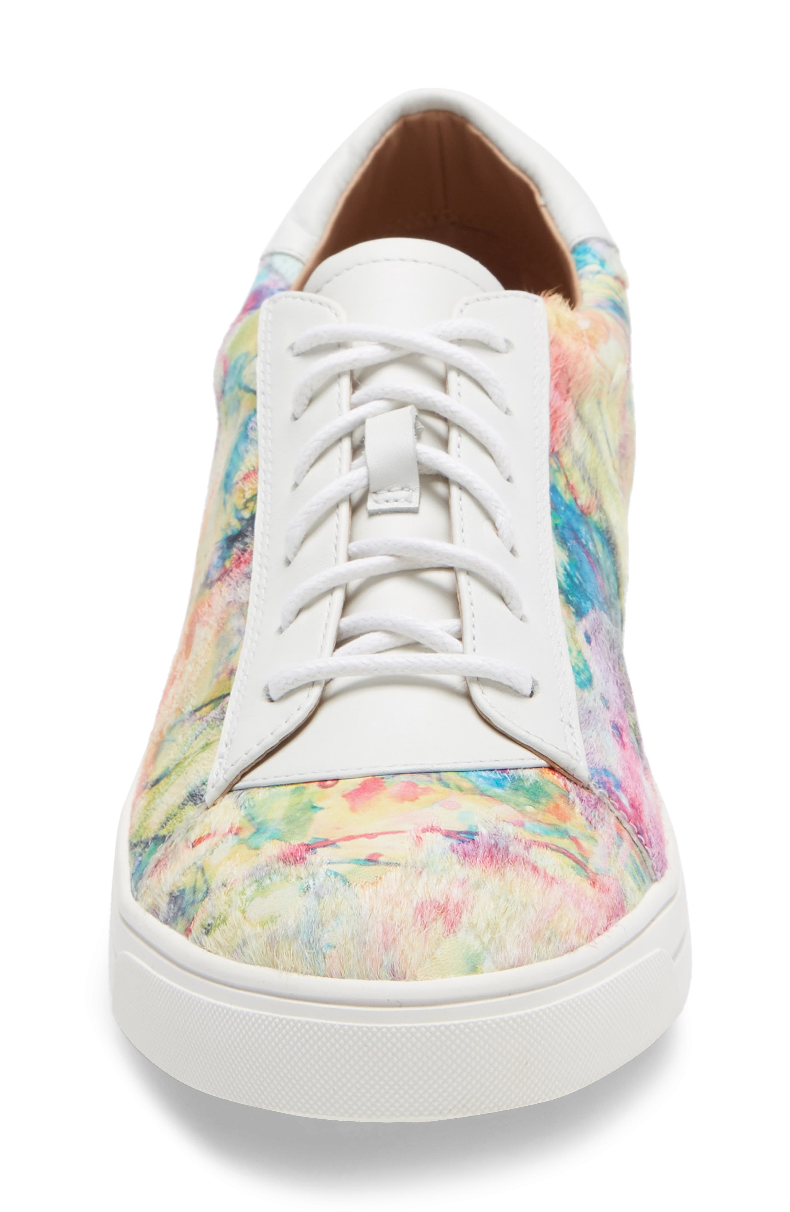 Linea Paolo Kaia Genuine Calf Hair Sneaker, Alternate, color, Multi Print Calf Hair/ Leather