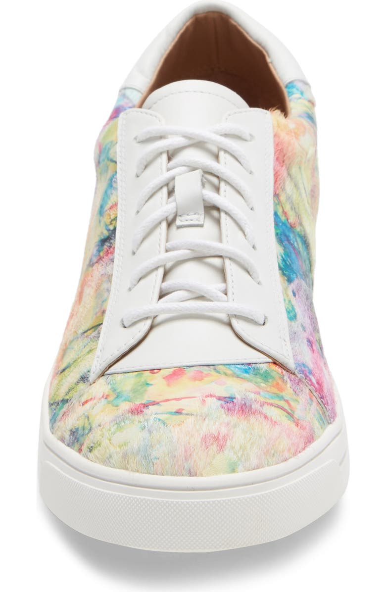Linea Paolo Kaia Genuine Calf Hair Sneaker, Alternate, color, Multi Print Calf Hair/ Leather