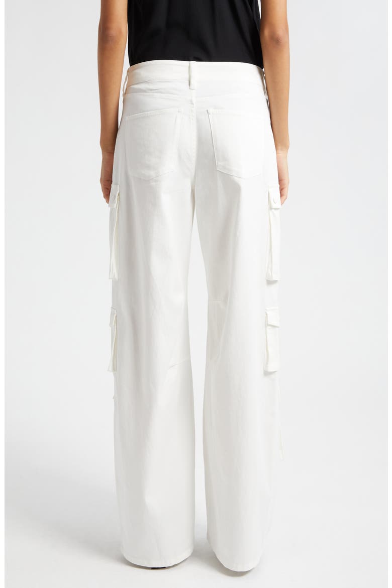 Olympia Mr. Baggy Cargo Pants, Alternate, color, OFF WHITE