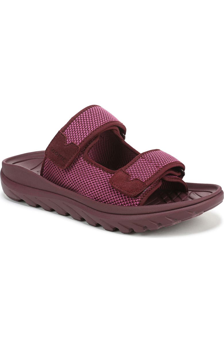 Vionic Hope RX Recovery Sandal, Main, color, Cherry Jubilee