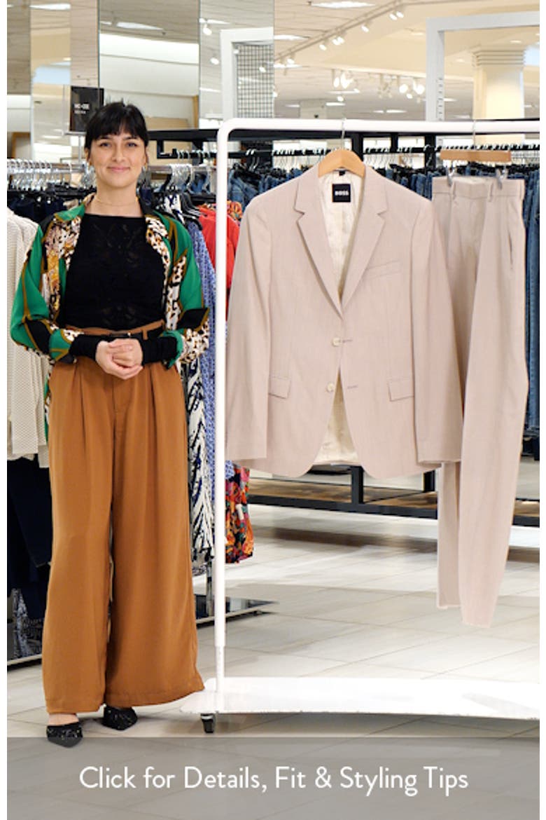 Houston Slim Fit Wool Suit video