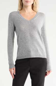 Nordstrom Cashmere V-Neck Sweater
