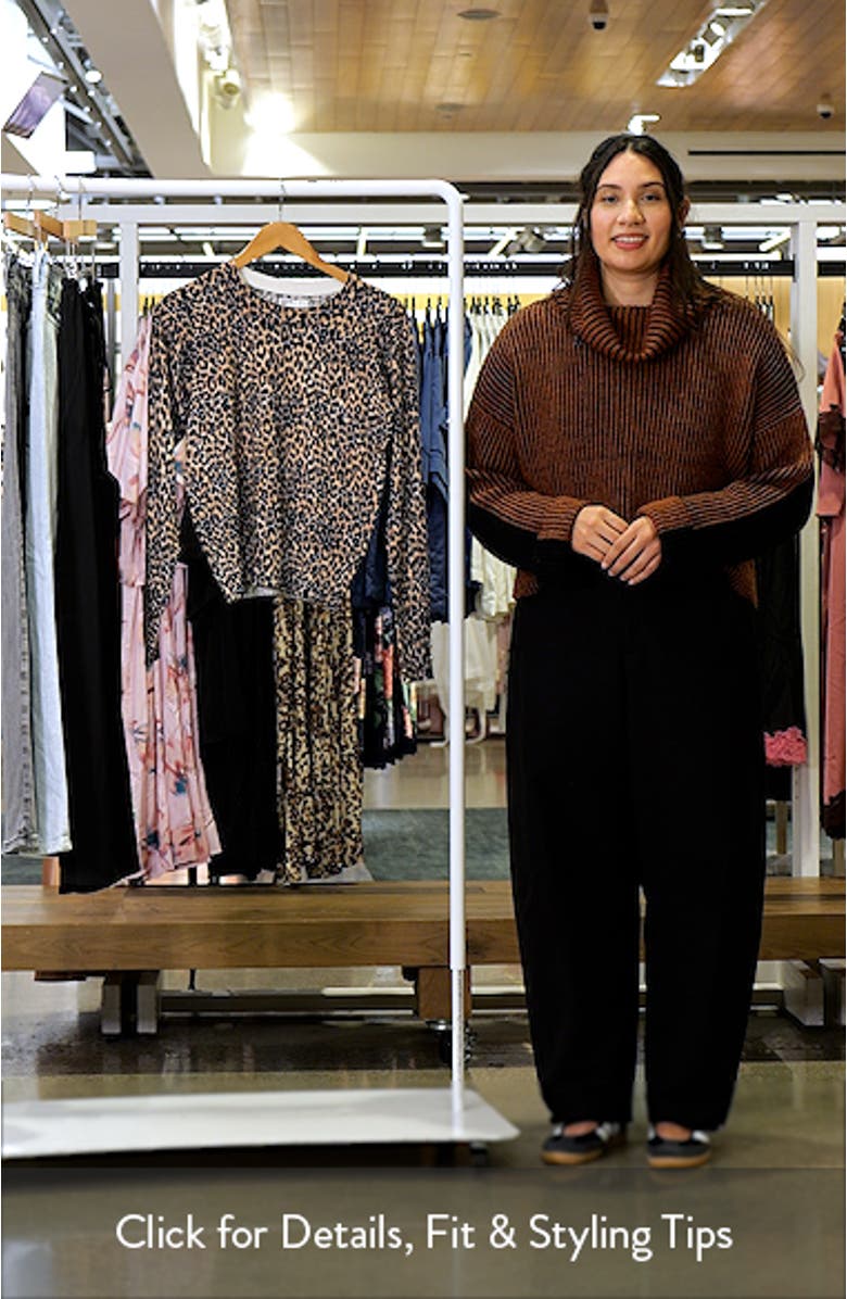 Animal Print Sweater, sales video thumbnail