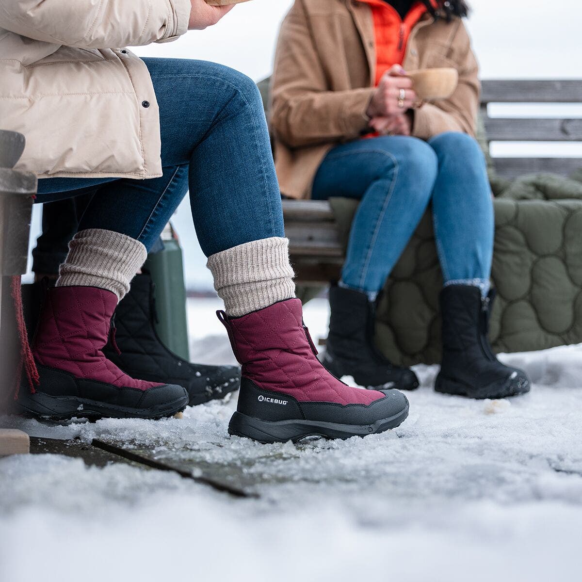 Ivalo 4 Bugrip Winter Boot - Women's, Alternate, color, Mulberry