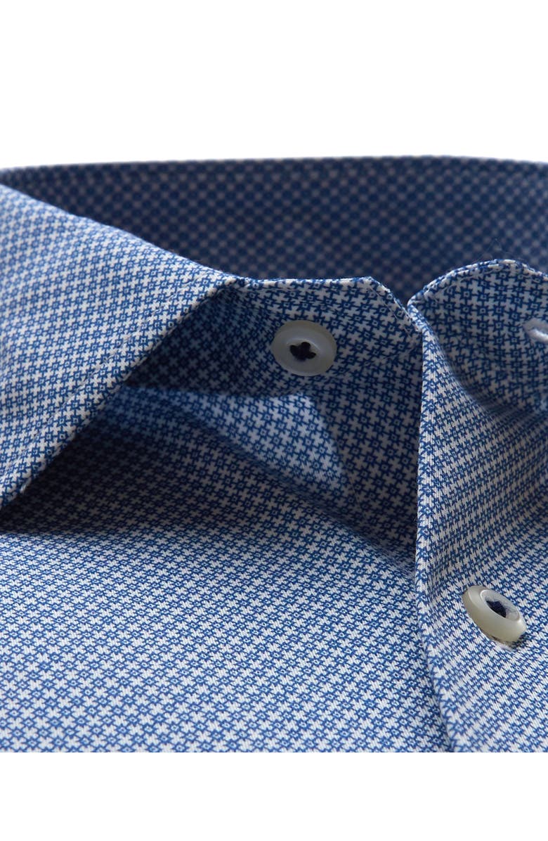 David Donahue Trim Fit Dress Shirt, Alternate, color,