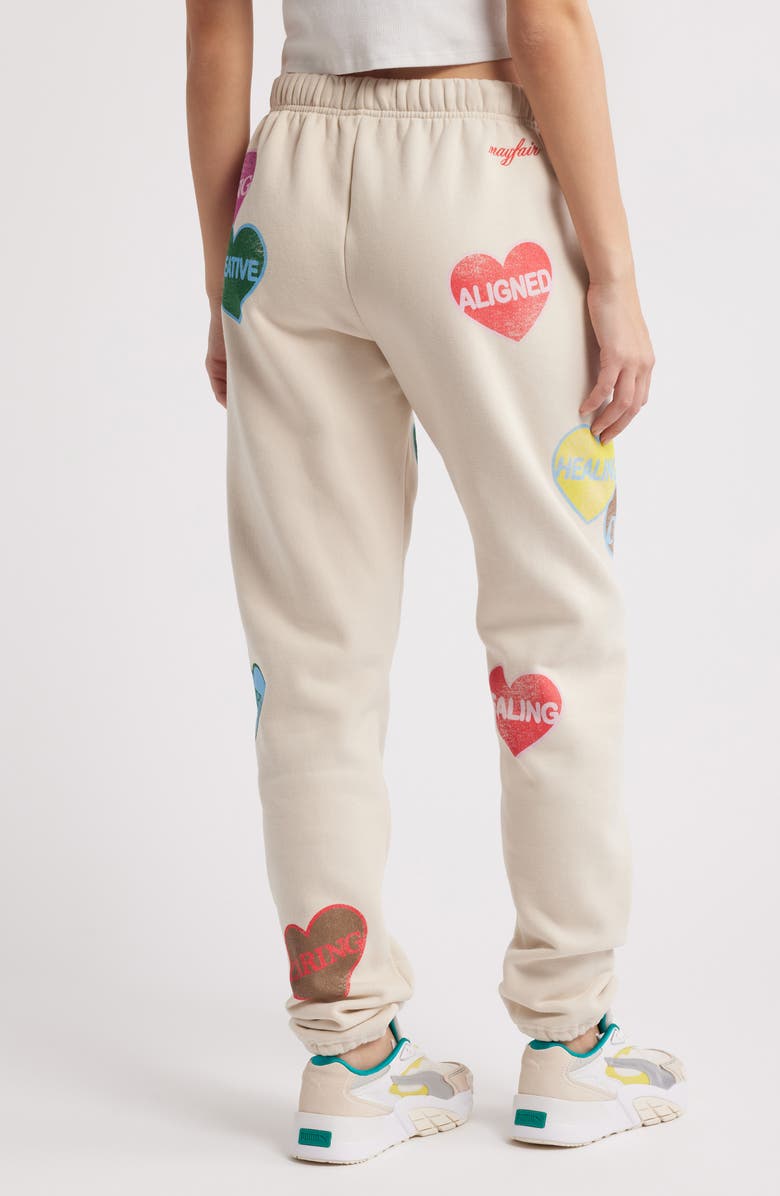 THE MAYFAIR GROUP How's Your Heart Sweatpants, Alternate, color, 