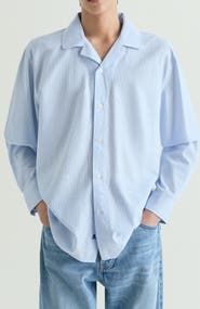 Scalpers Striped Oxford Shirt