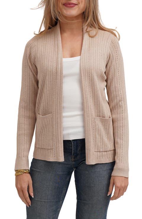 Pointelle Cardigan