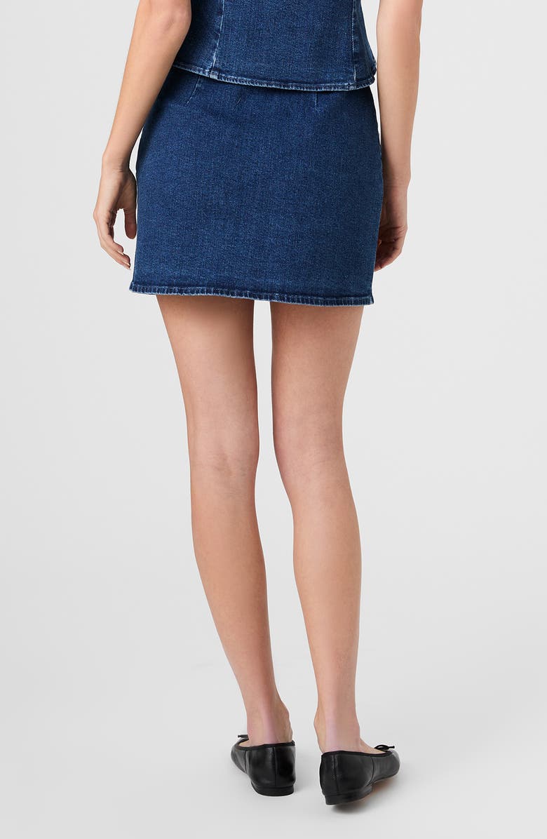 French Connection Delancey Denim Miniskirt, Alternate, color,