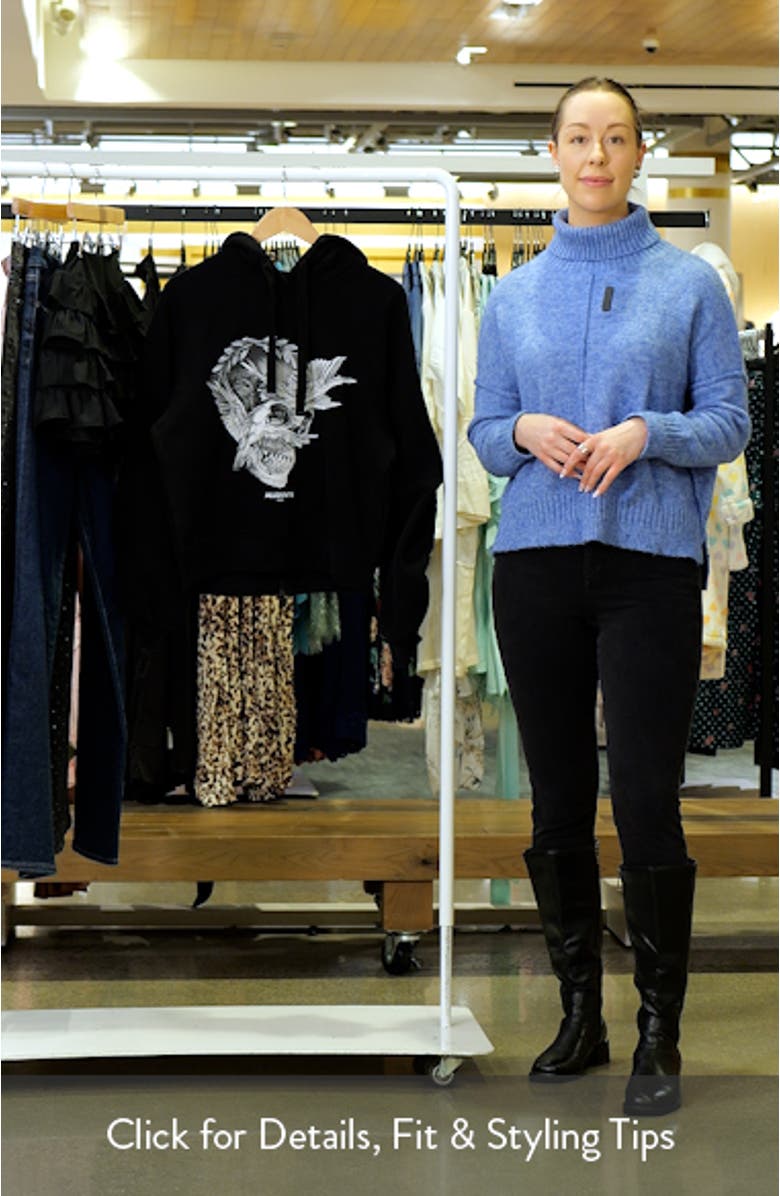 Mystère Back Zip Graphic Hoodie, sales video thumbnail