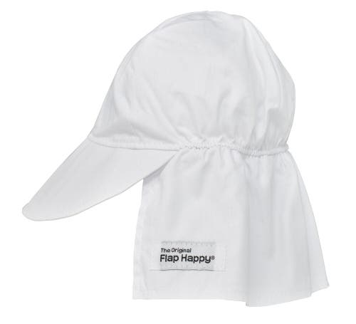 Flap Happy Baby/toddler Upf 50+ Original Organic Flap Hat In Brown