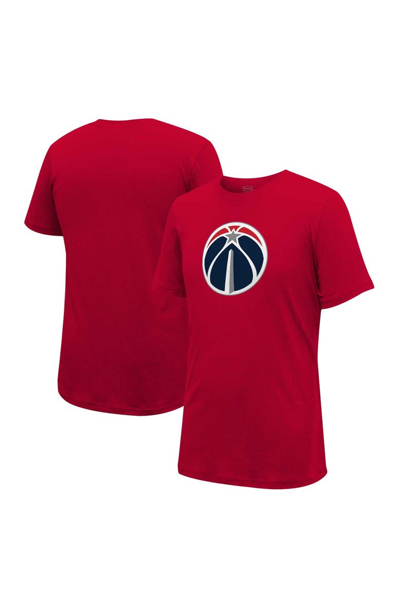 Unisex Stadium Essentials Red Washington Wizards Primary Logo T-Shirt, Main, color, Red