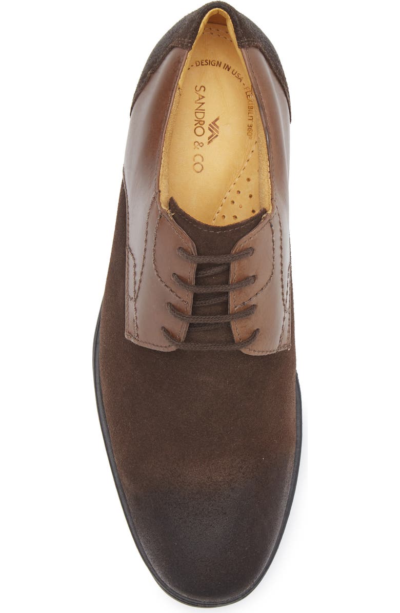 Sandro Moscoloni Alton Two Tone Leather Derby, Alternate, color,