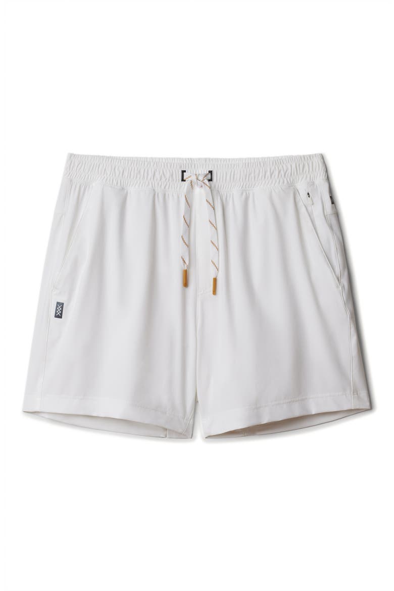 Pursuit 5-Inch Lined Shorts, Alternate, color, WHITE