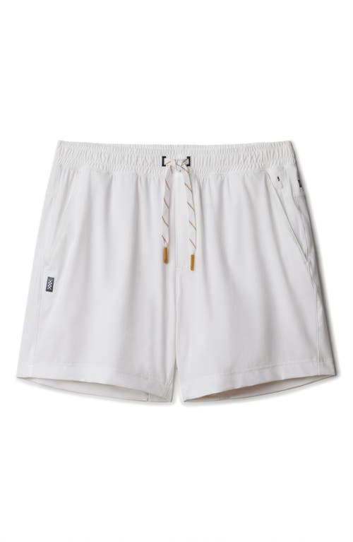 Rhone Pursuit 5-inch Lined Shorts In White