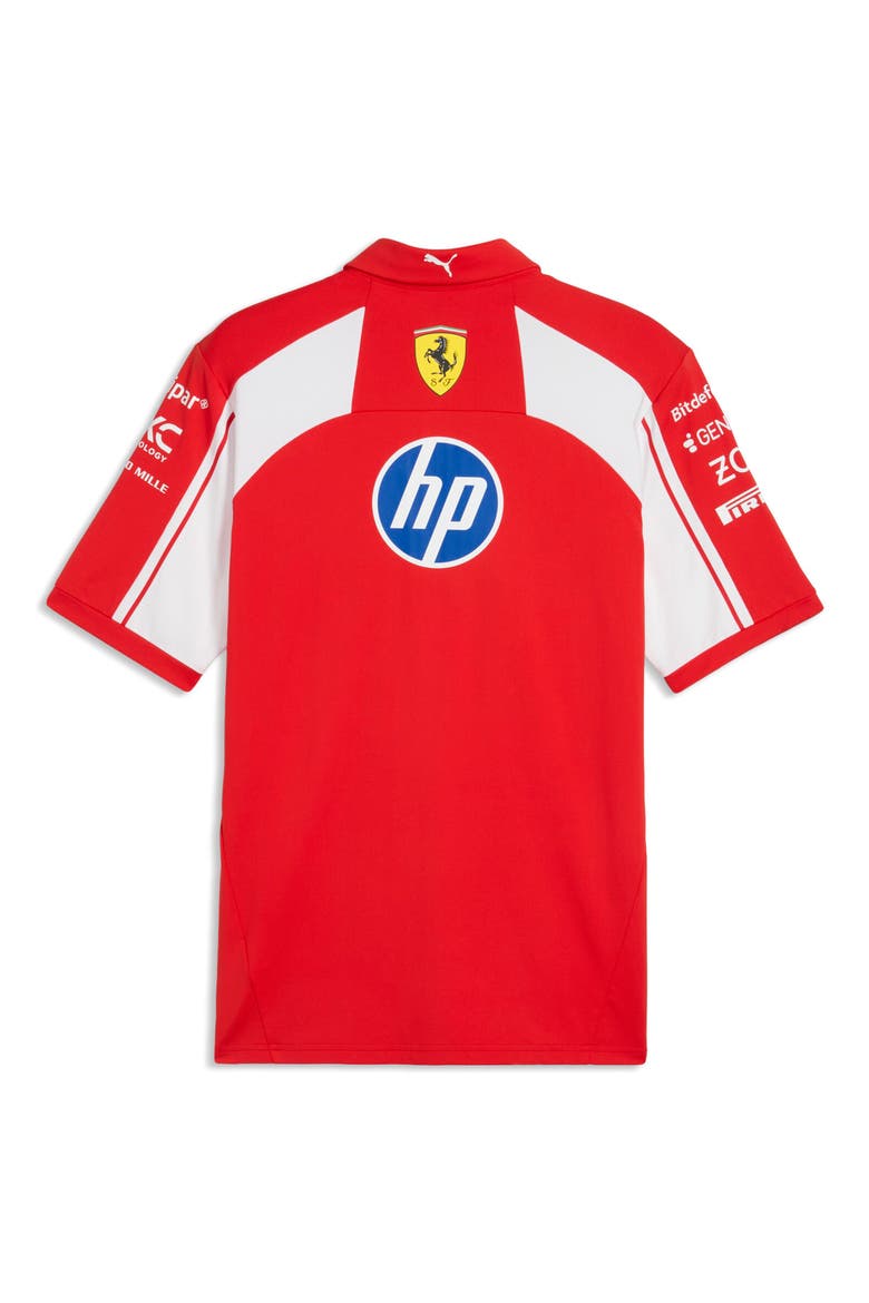 Scuderia Ferrari HP Replica Polo, Alternate, color, PUMA RED