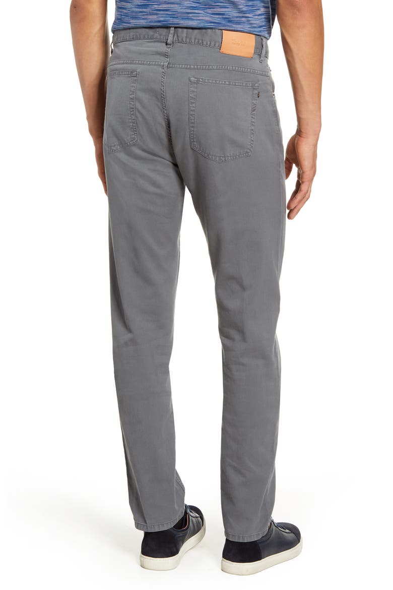 Slim Straight Fit Corduroy Pants, Alternate, color, CHARCOAL