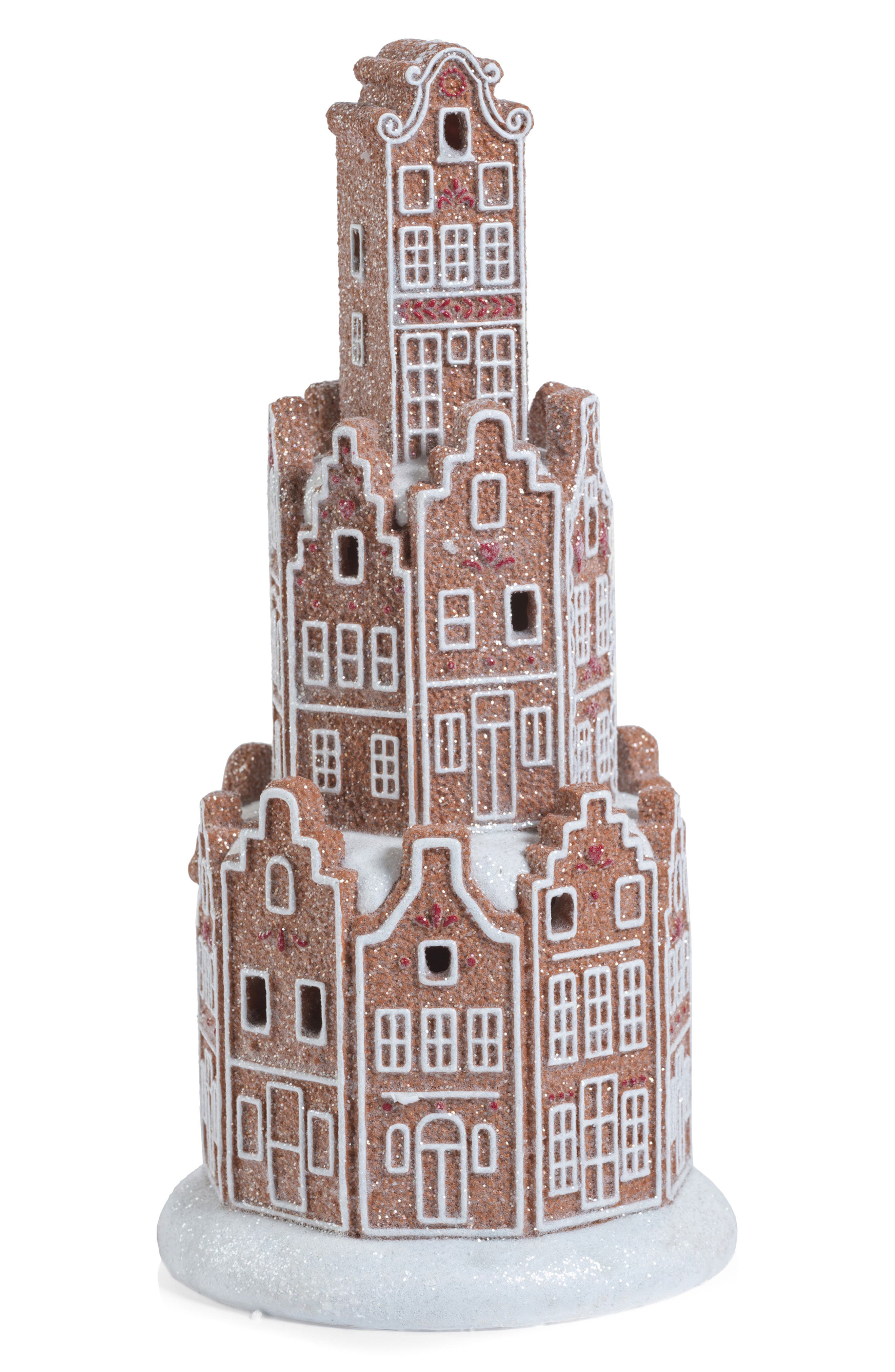 Zodax Adelard LED Holiday Gingerbread House