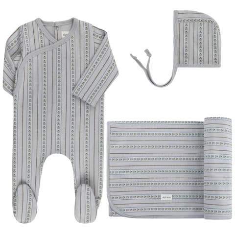 Linear Tulip Collection - Layette Set