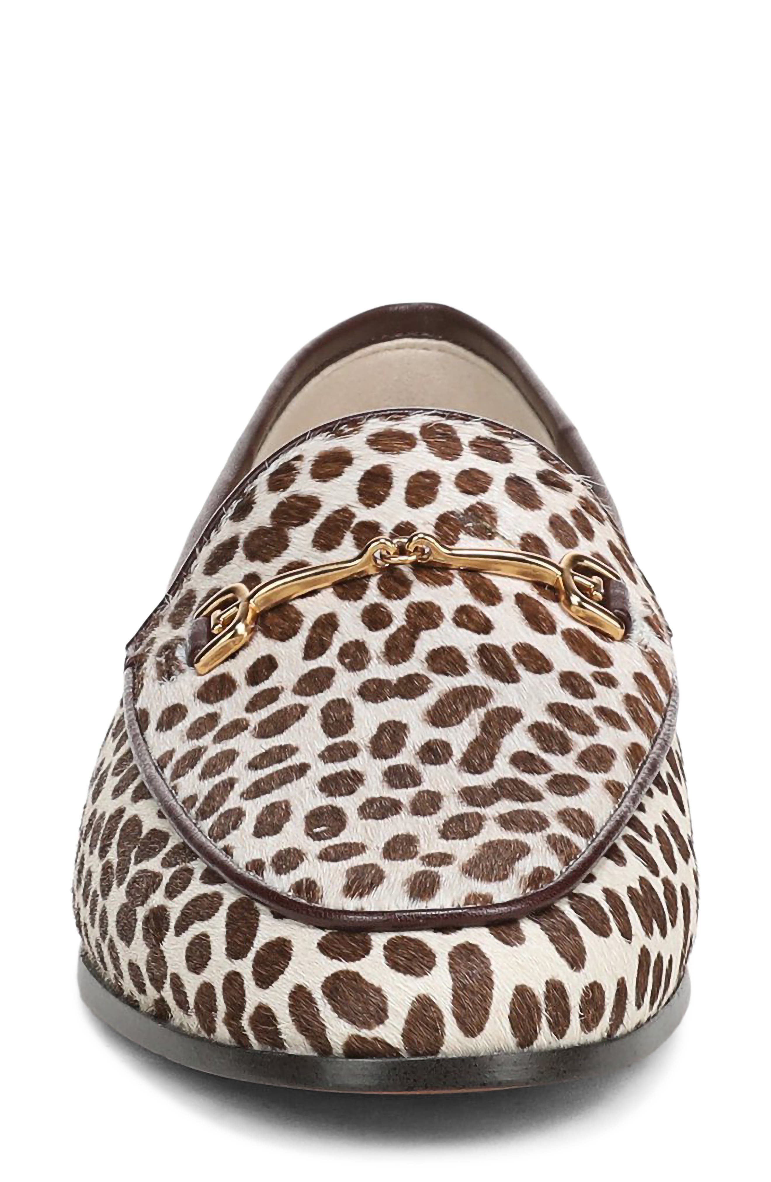 Loraine Bit Loafer, Alternate, color, CHOCOLATE MULTI CALF HAIR