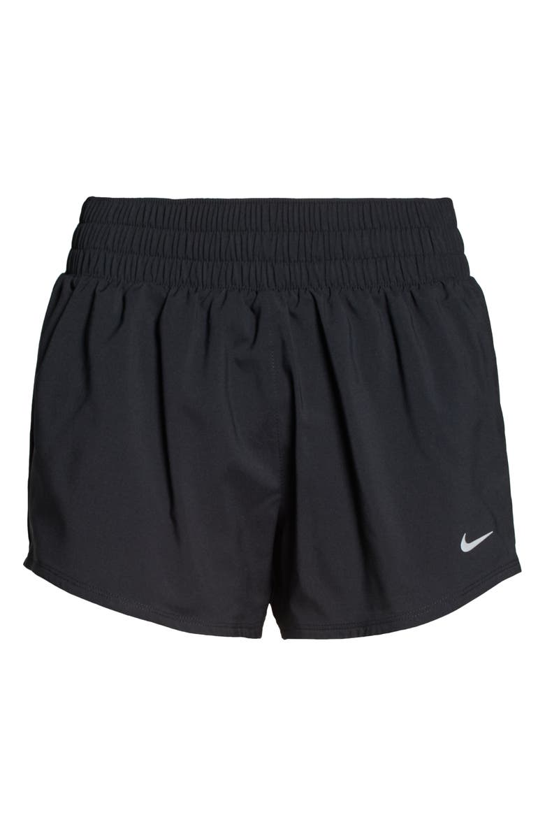 Nike Dri-FIT Mid-Rise 3-Inch Brief-Lined Shorts, Alternate, color, 010 Black/Refsil
