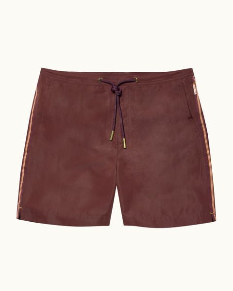 Bulldog Drawcord Mid Length Swim Shorts