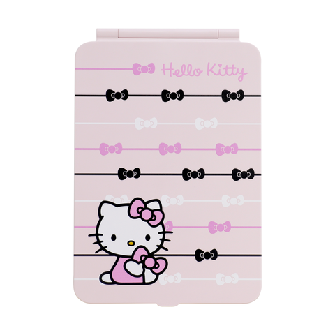 Hello Kitty® "ribbon" Touchpad Mini Led Makeup Mirror