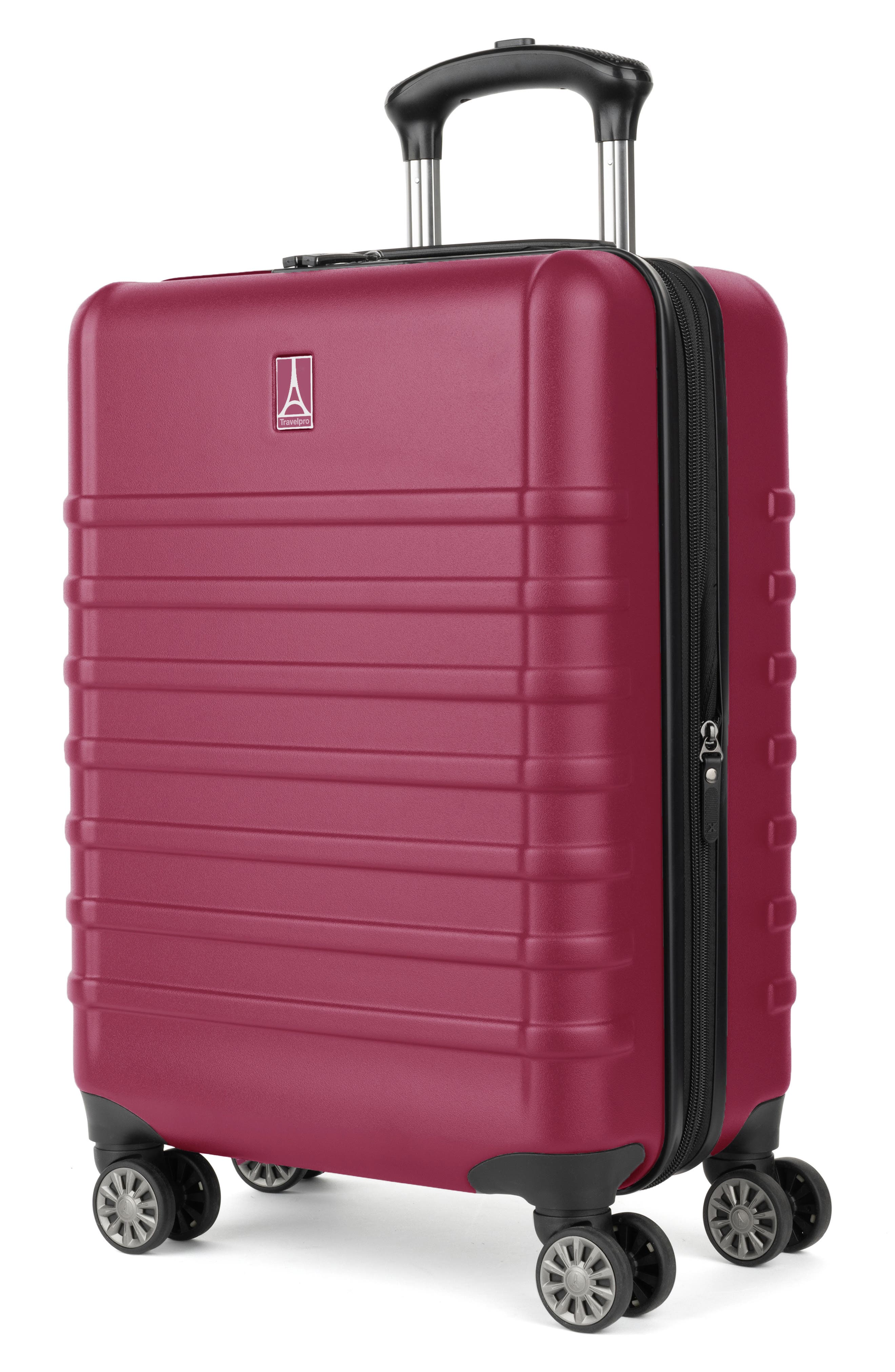 TRAVELPRO Rollmaster<sup>™</sup> Lite 2 20-Inch Hardside Carry-On Luggage, Alternate, color, Cranberry Matte