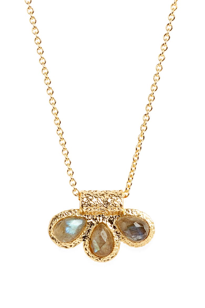 Chiara Pendant Necklace, Main, color, GOLD
