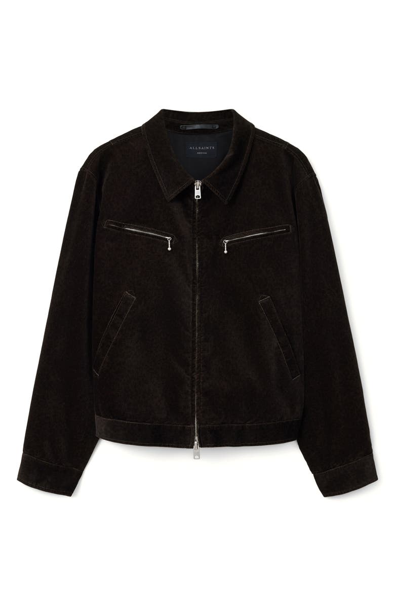 AllSaints Korey Jacket, Alternate, color, Traverse Brown