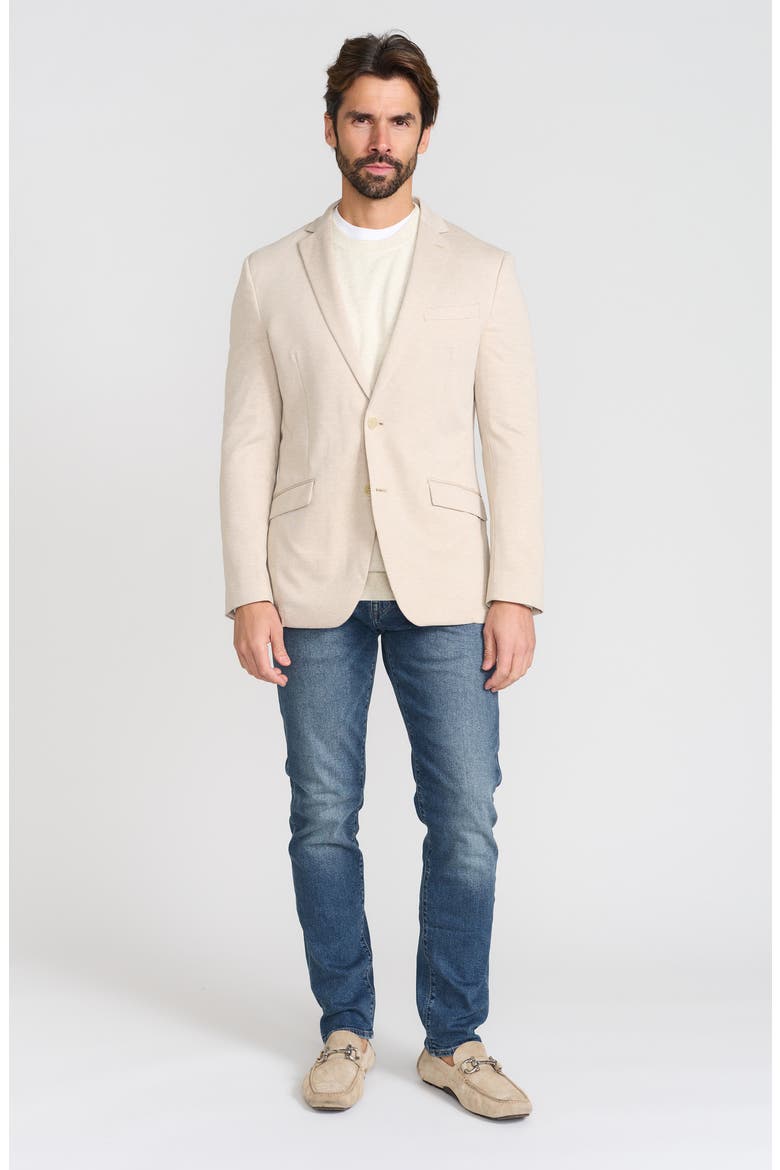 Tan Textured Neat Knit Sport Coat, Alternate, color, TAN