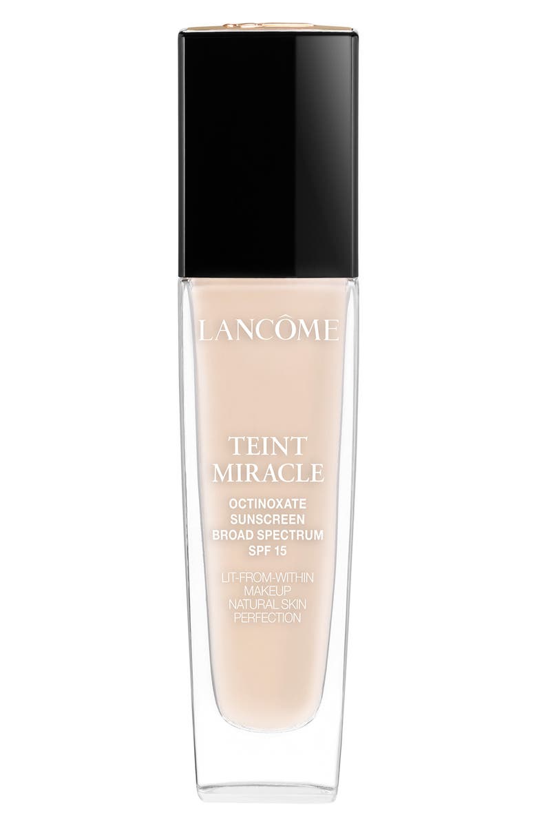 Lancôme Teint Miracle Lit-from-Within Makeup Natural Skin Perfection Foundation SPF 15, Main, color, 