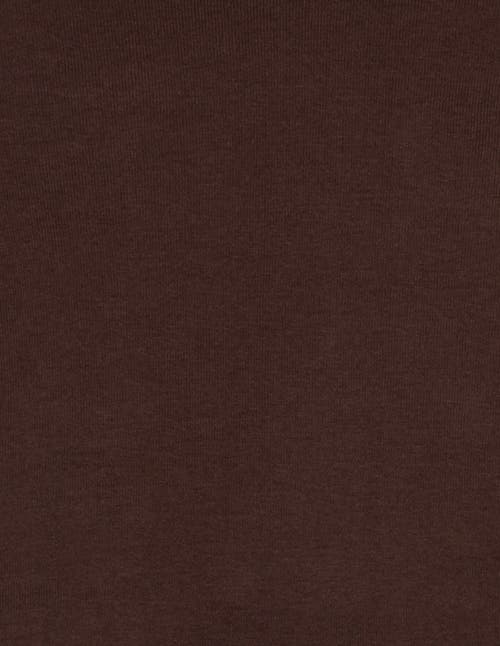 Leveret Baby Turtleneck Bodysuit, Cotton Long Sleeve In Brown