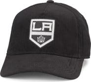 American Needle Men's American Needle Black Los Angeles Kings Corduroy Chain Stitch Adjustable Hat