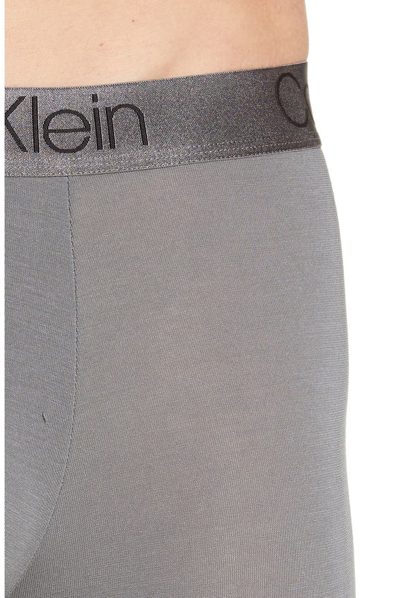 Ultrasoft Stretch Modal Boxer Briefs, Alternate, color, GREY SKY W/ BLACK LOGO