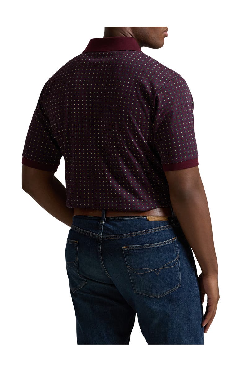 Polo Ralph Lauren Big & Tall Foulard-Print Polo Shirt, Alternate, color, 