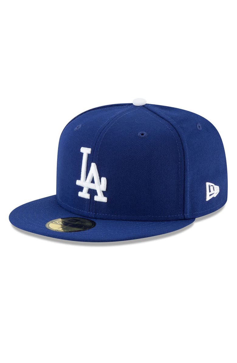 New Era Men's New Era Royal Los Angeles Dodgers 2025 MLB Postseason Side Patch 59FIFTY Fitted Hat, Alternate, color, Royal