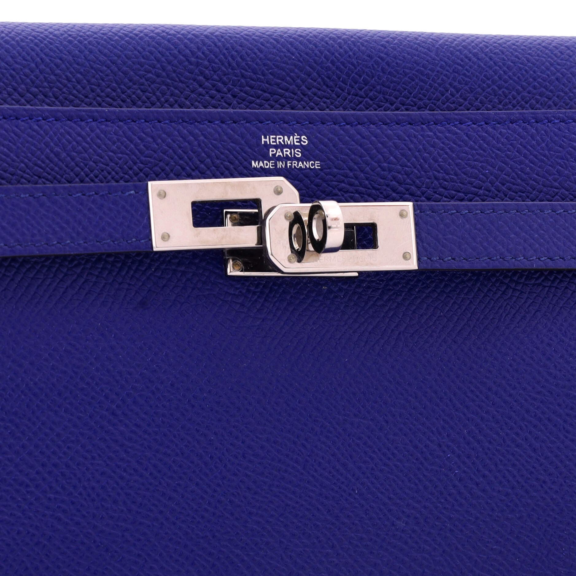 Kelly Wallet Epsom Long, Alternate, color, Blue